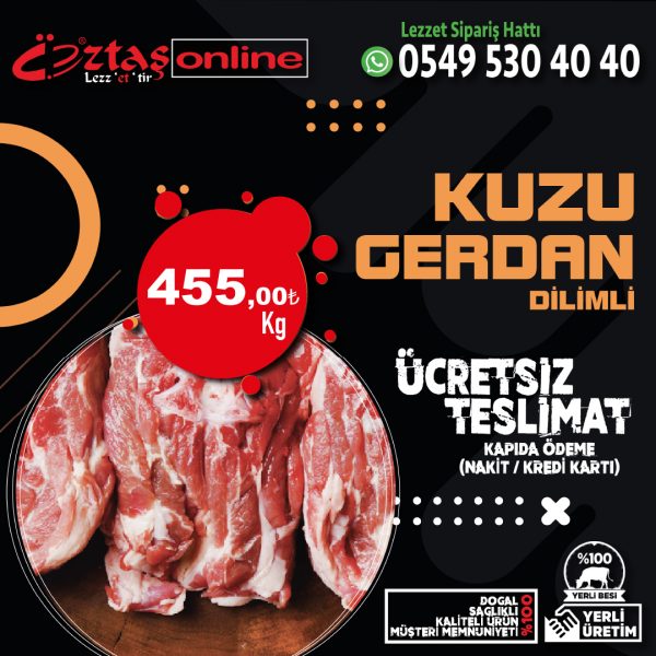 Kuzu Gerdan Dilimli Kg